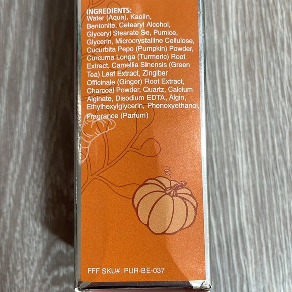 NEW Purlisse Pumpkin + Ginger Detoxifying Charcoal Mask 2.5 oz - Picture 9 of 16